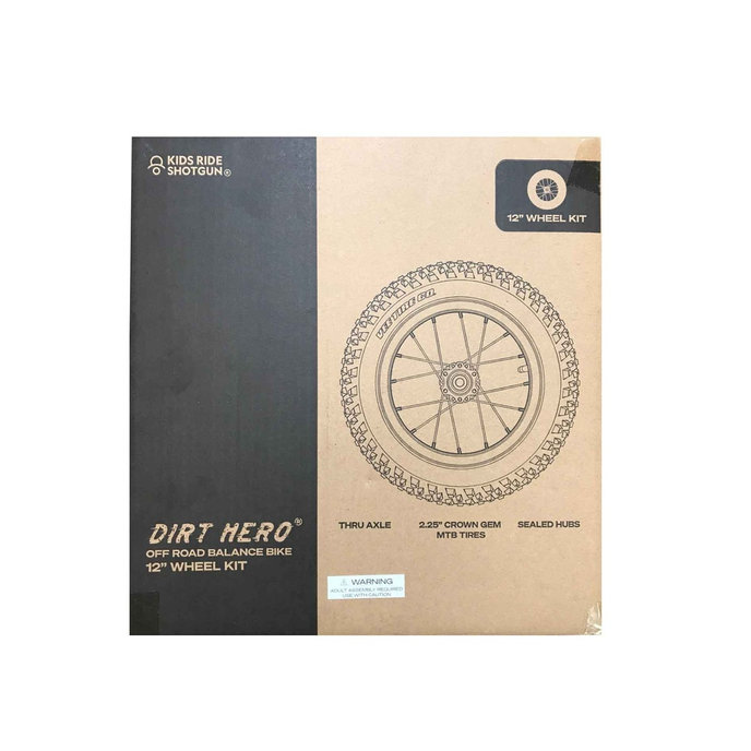 12" kerékkészlet Dirt Hero futóbiciklihez