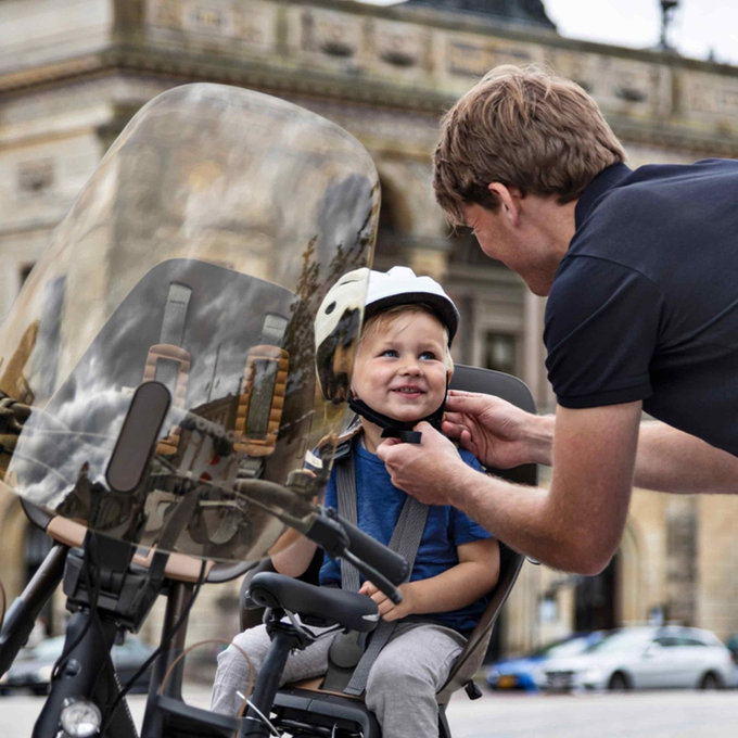 Első kerékpárülés adapterrel