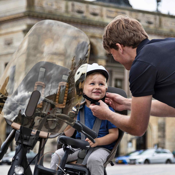 Első kerékpárülés adapterrel