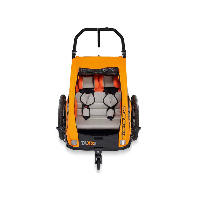 TaXXi Pro 2 Kerékpárkocsi narancssárga