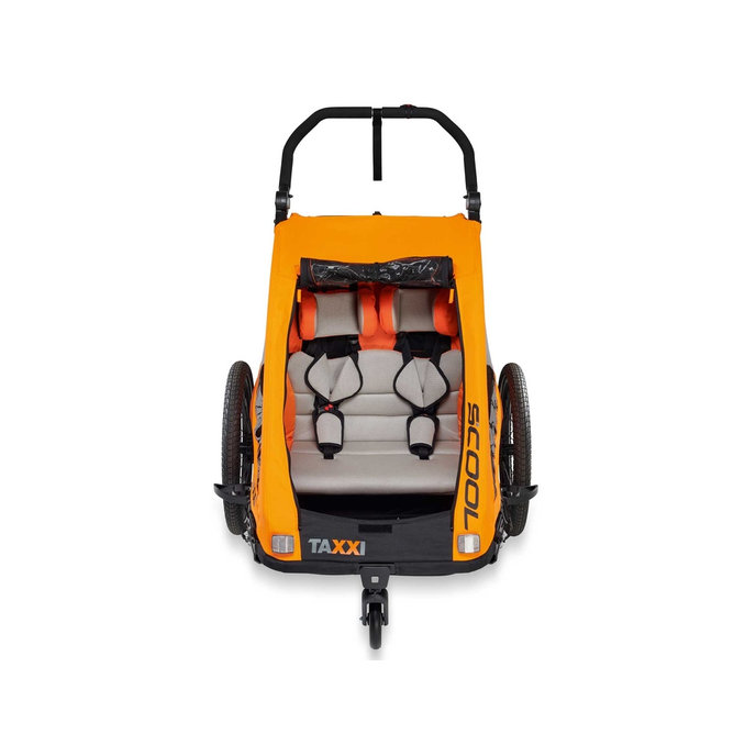 TaXXi Pro 2 Kerékpárkocsi narancssárga