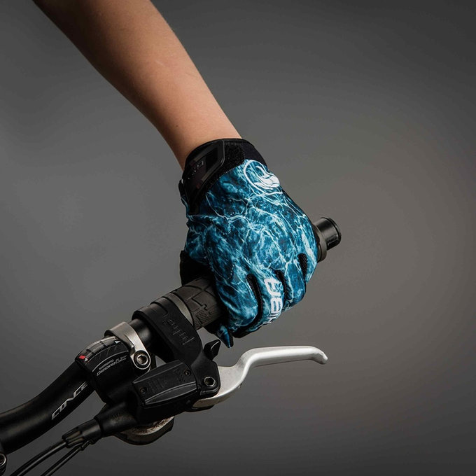 Kerékpáros kesztyű gyermekeknek Elements Youth Ocean