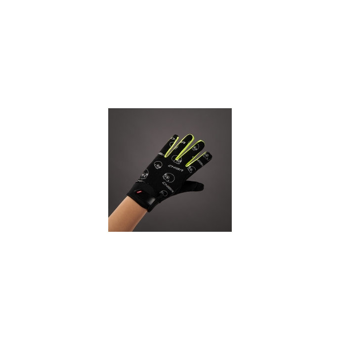 Kerékpáros kesztyű gyermekeknek Bones