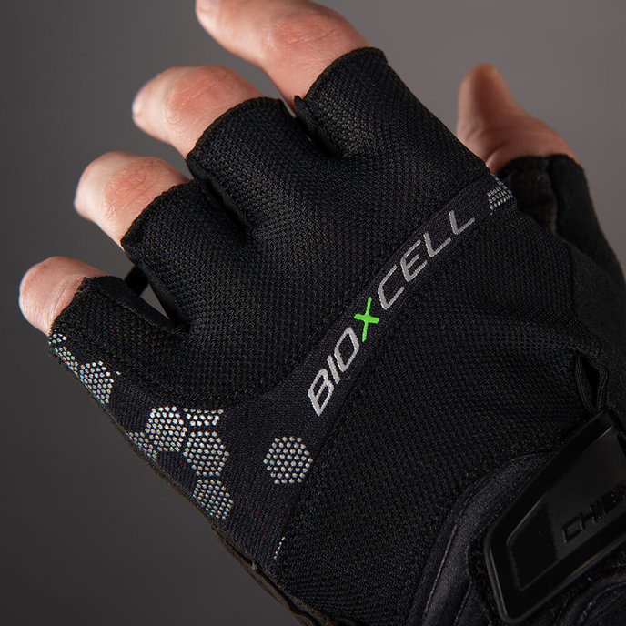 Kerékpáros kesztyű felnőtteknek BioXCell Pro fekete