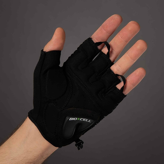 Kerékpáros kesztyű felnőtteknek BioXCell Super Fly fekete