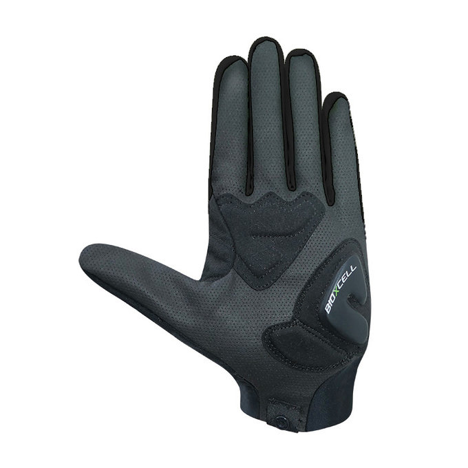Kerékpáros kesztyű felnőtteknek BioXCell Touring fekete