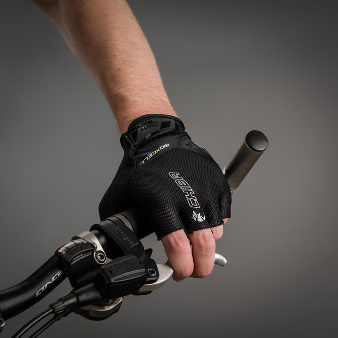 Kerékpáros kesztyű felnőtteknek BioXCell Air fekete