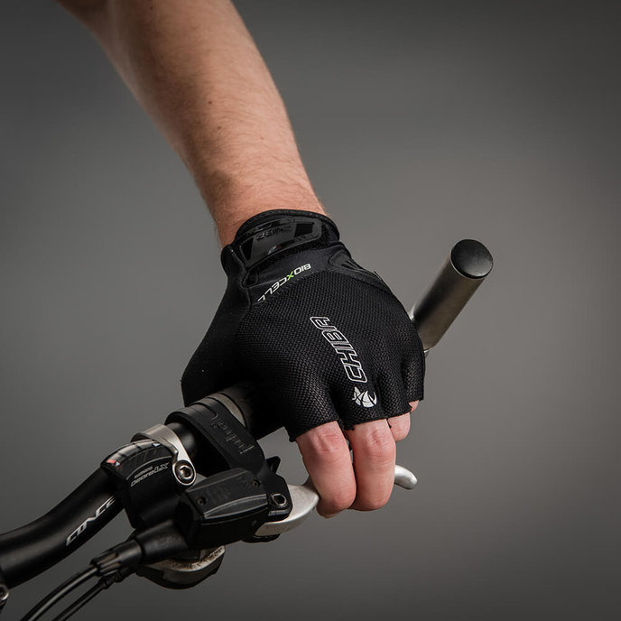 Kerékpáros kesztyű felnőtteknek BioXCell Air fekete