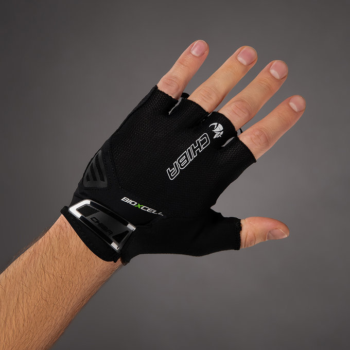Kerékpáros kesztyű felnőtteknek BioXCell Air fekete