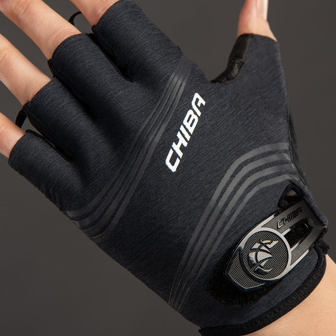 Női kerékpáros kesztyű Lady SuperLight fekete