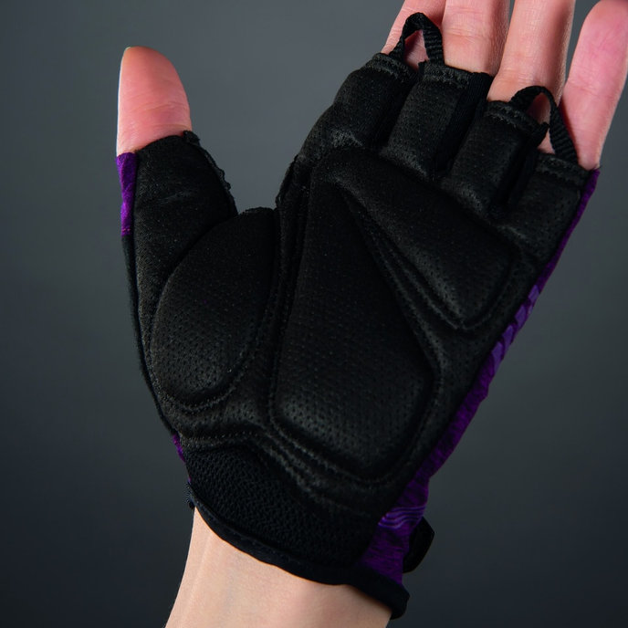 Női kerékpáros kesztyű Lady SuperLight lila