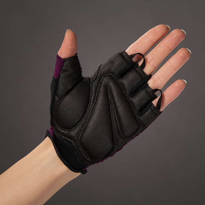 Női kerékpáros kesztyű Lady SuperLight lila