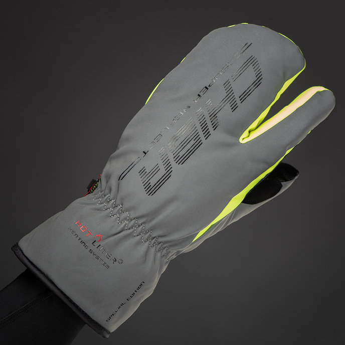 Téli kerékpáros kesztyű felnőtteknek Alaska Plus szürke