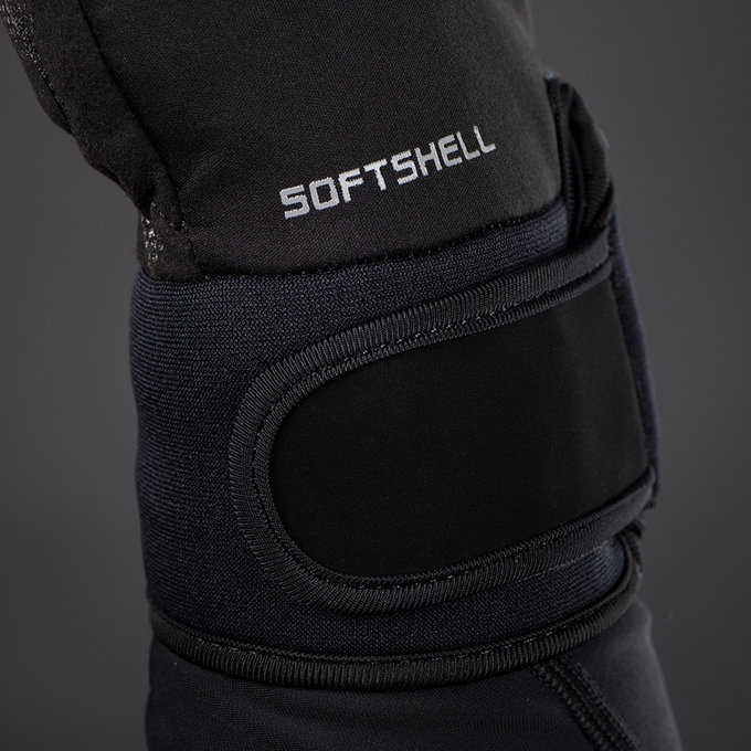 Téli kerékpáros kesztyű felnőtteknek Classic fekete