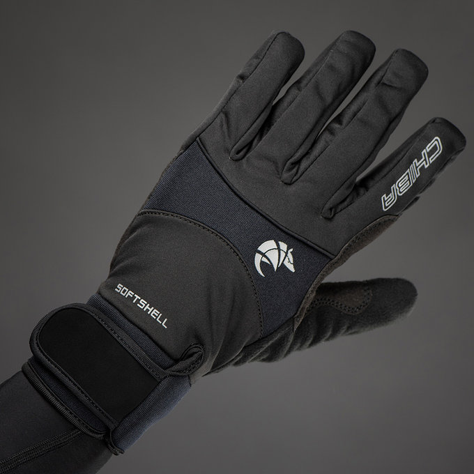 Téli kerékpáros kesztyű felnőtteknek Classic fekete