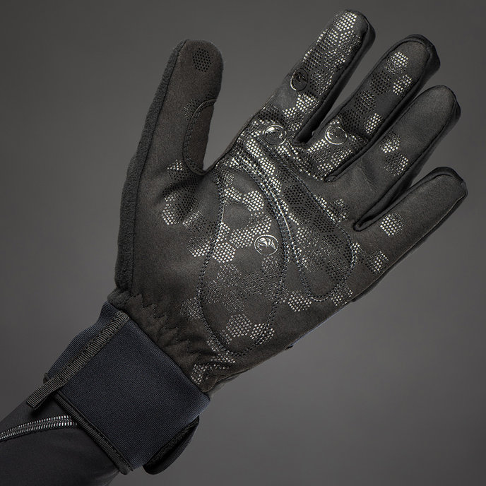 Téli kerékpáros kesztyű felnőtteknek Classic fekete