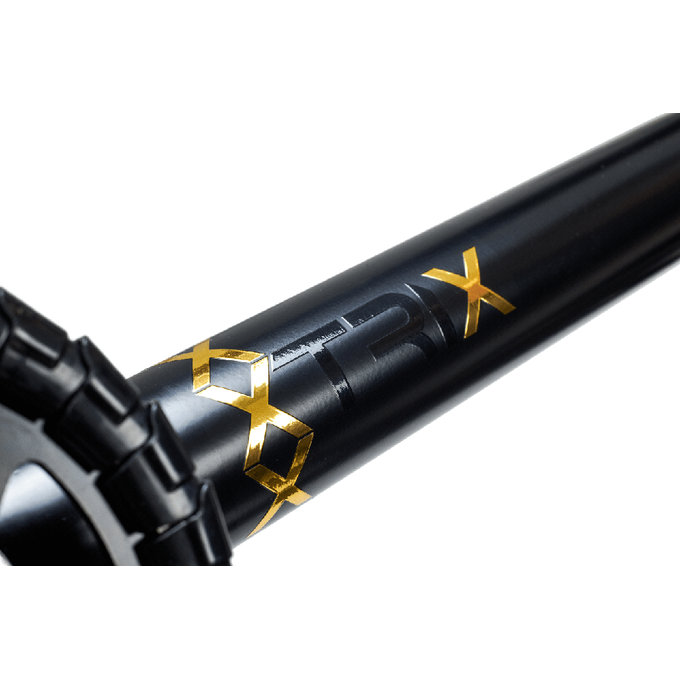 Gyermek kerékpár XtriX mini 16 fekete/aranyszínben