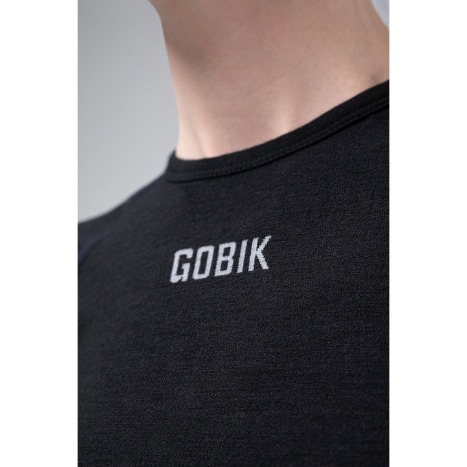 GOBIK póló MERINO WOMEN COAL