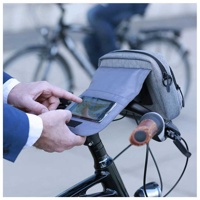 SMARTBAG TOUCH kormánytáska fekete