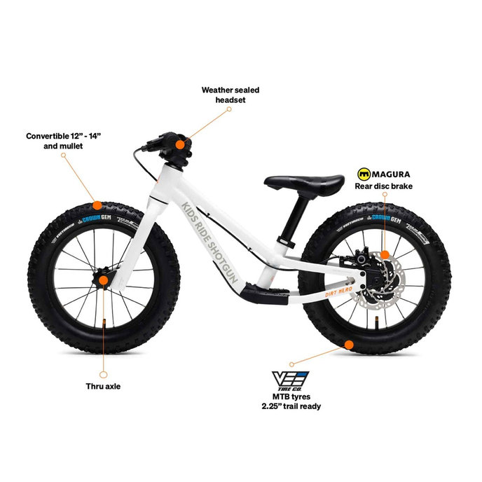 Gyermek futóbicikli Dirt Hero