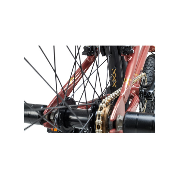 Gyermek kerékpár XtriX 20 barna/arany (120 cm-től)