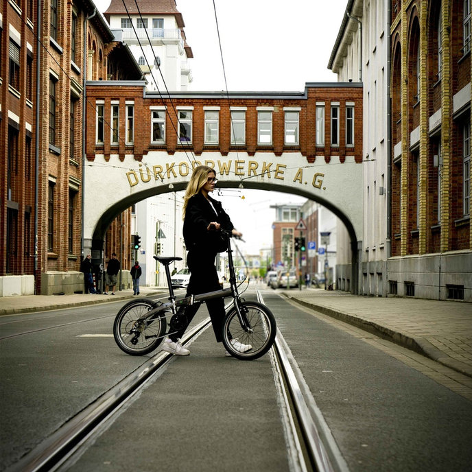 03 8S számú összecsukható kerékpár