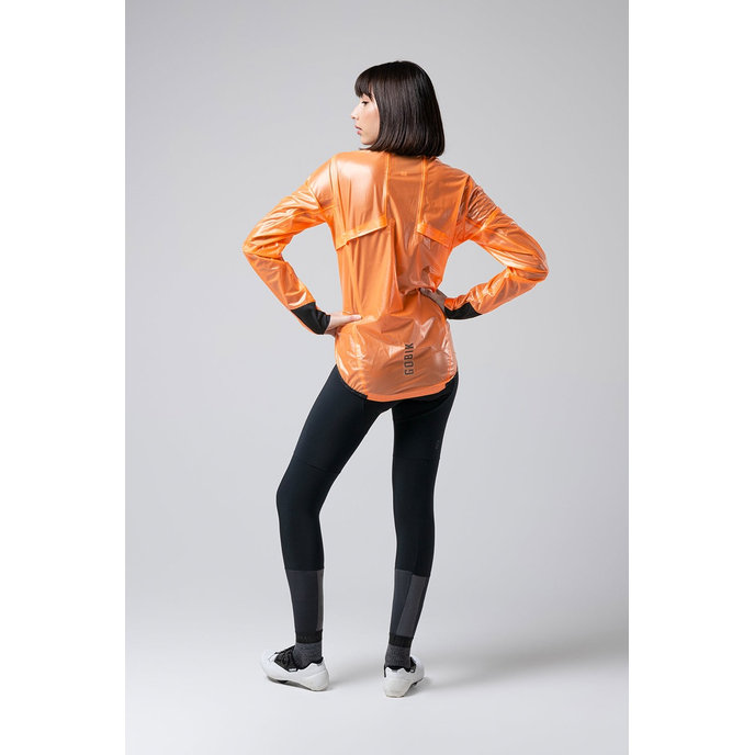 GOBIK kabát PLUVIA 2.0 UNISEX BLAZING ORANGE