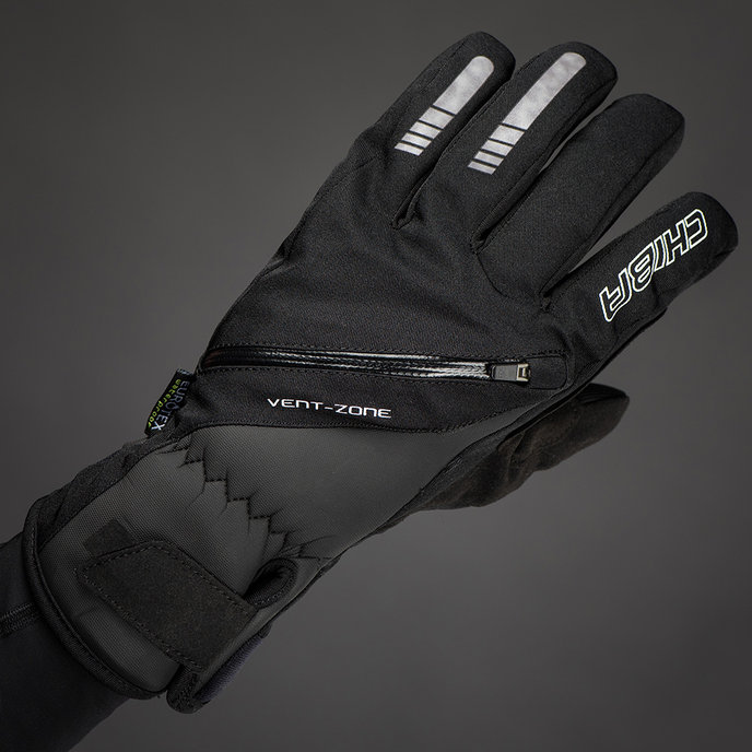 Téli kerékpáros kesztyű felnőtteknek City Liner fekete