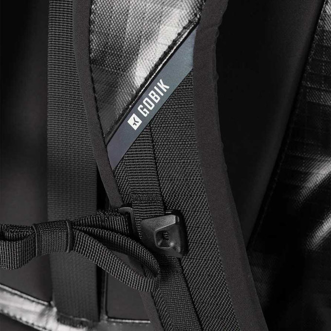 Kerékpáros hátizsák Stow True Black