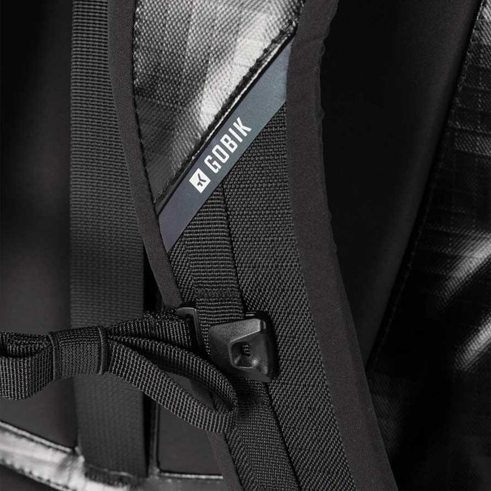 Kerékpáros hátizsák Stow True Black