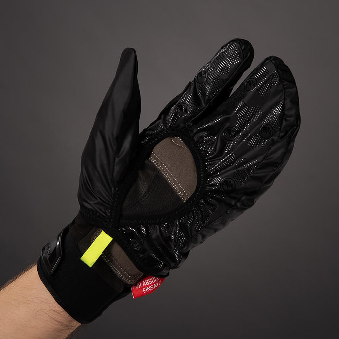 Kerékpáros kesztyű felnőtteknek Pro Summer fekete