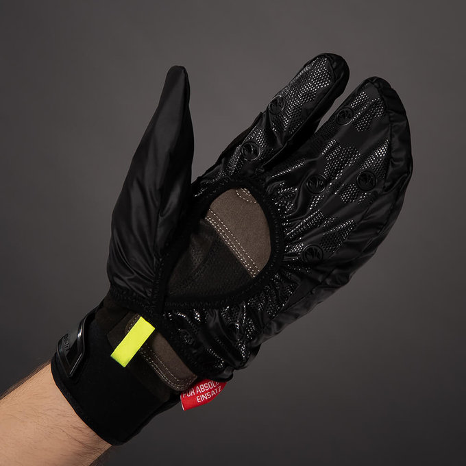 Kerékpáros kesztyű felnőtteknek Pro Summer fekete