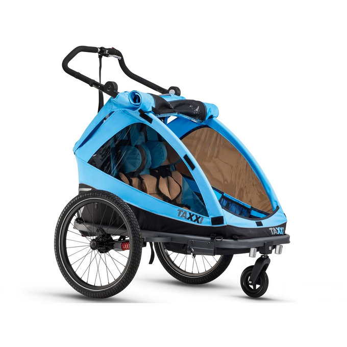 TaXXi Elite 2 Kerékpárkocsi kék