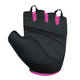 Női kerékpáros kesztyű Lady Gel fekete/rózsaszín