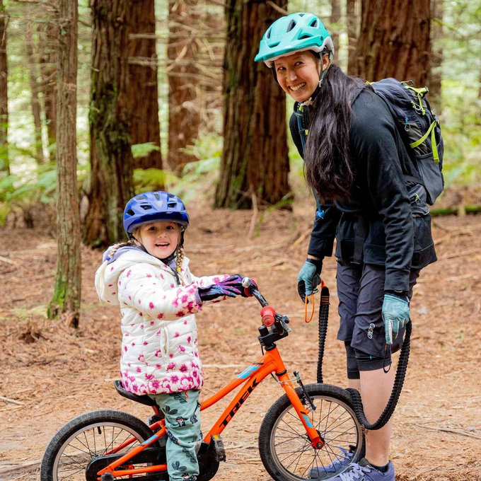 Kerékpár vontatókötél fekete