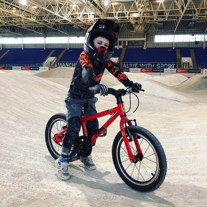 Gyermek kerékpár Frog 44 16'' sárga Tour de France