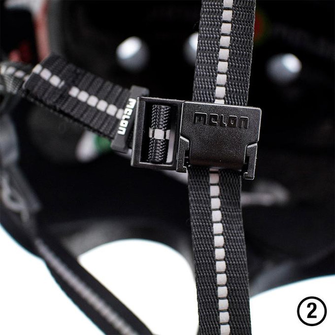 Fényvisszaverő sisak Toddler Magic Real Melon