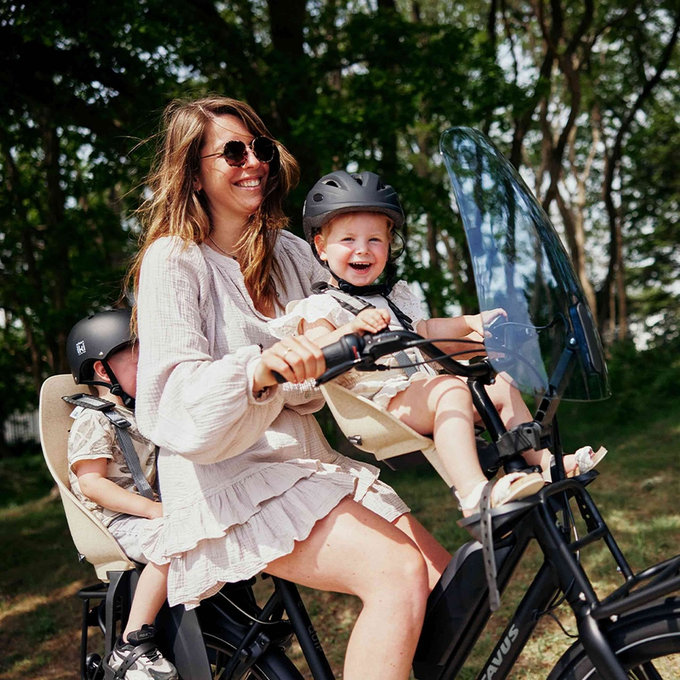 BIO első kerékpárülés adapterrel