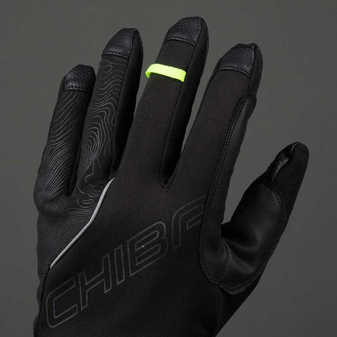 Téli kerékpáros kesztyű felnőtteknek Express+ fekete