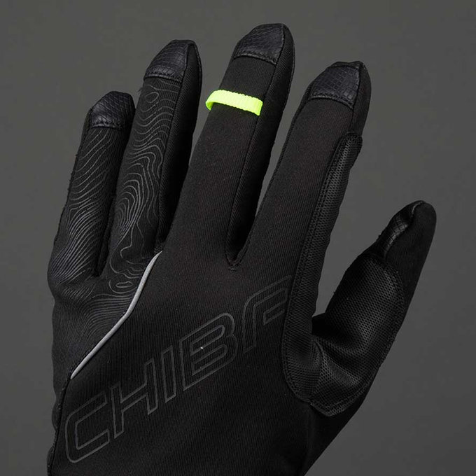 Téli kerékpáros kesztyű felnőtteknek Express+ fekete