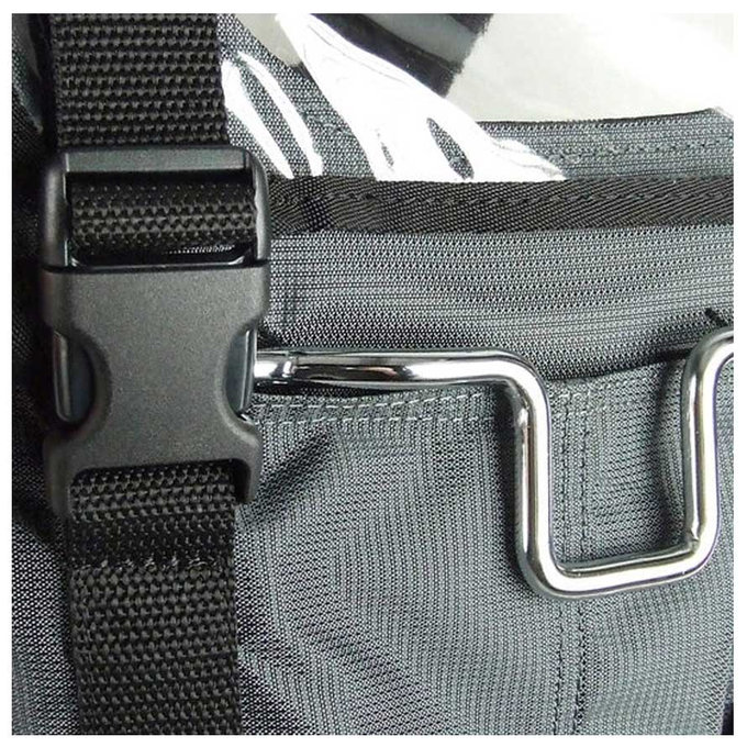 DOGGY kormánytáska kutyaszürke színhez