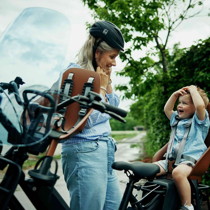 BIO első kerékpárülés adapterrel