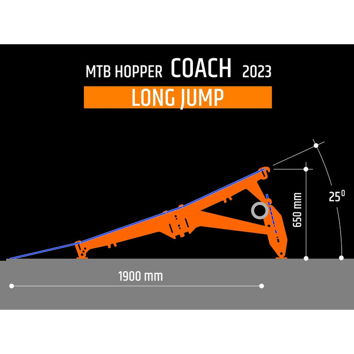 Hordozható ugró rámpa COACH