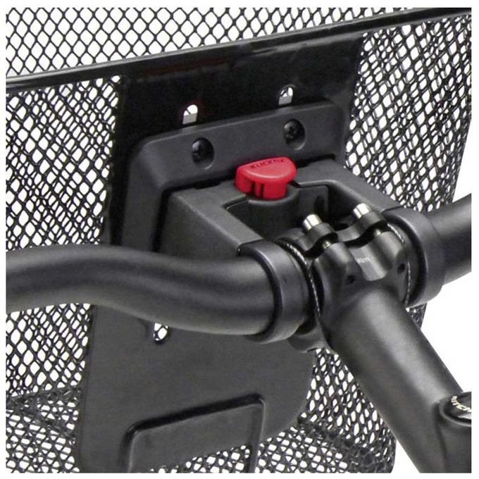 MINI BASKET kormánykosár fekete