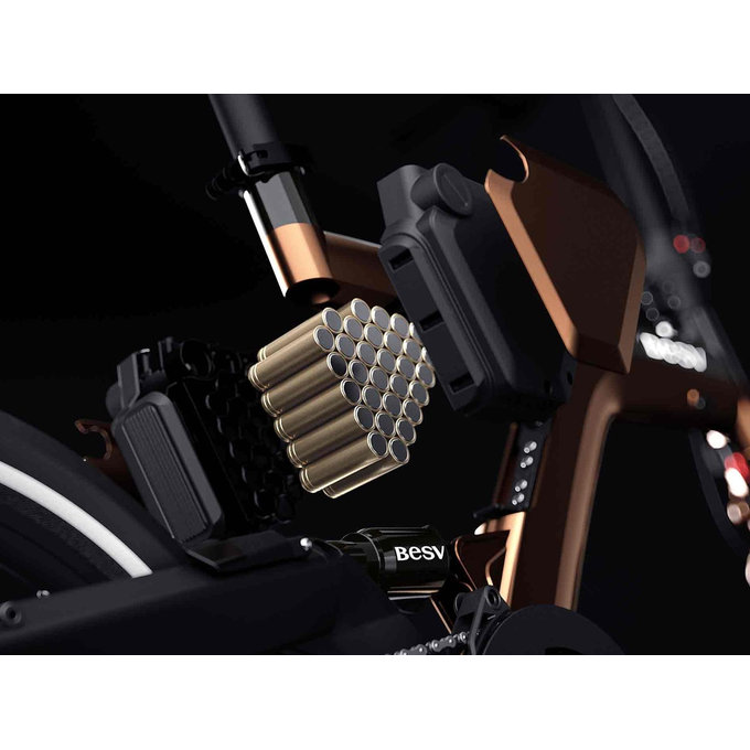 Összecsukható elektromos kerékpár PSF1