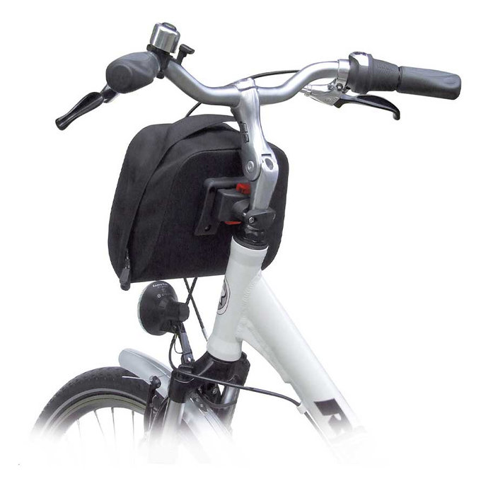 BAGGY kormánytáska fekete