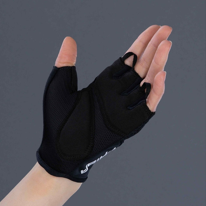 Női kerékpáros kesztyű Lady Gel S fekete