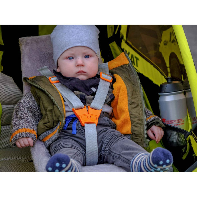 TaXXi Elite 1 Kerékpárkocsi sárga