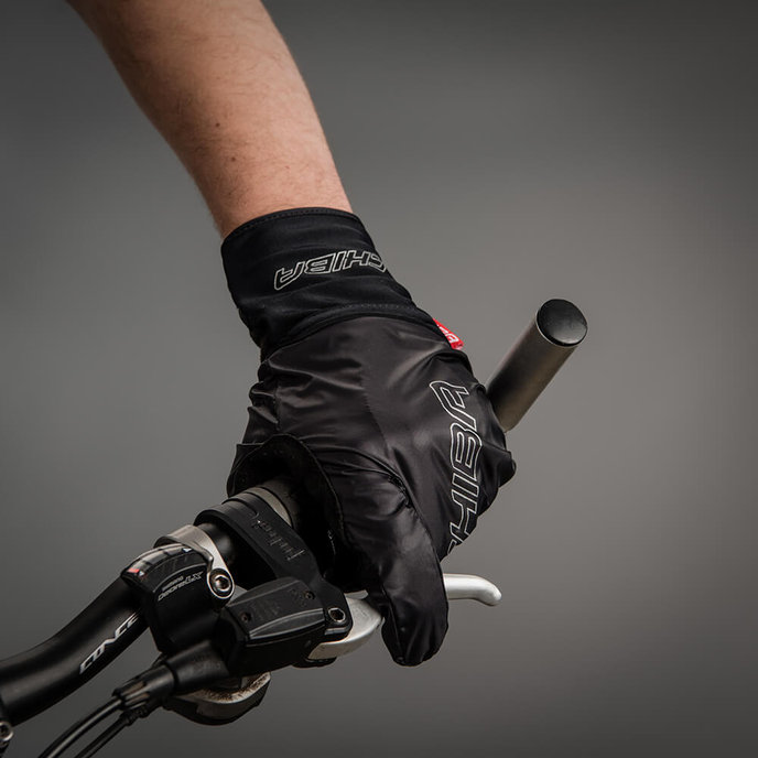 Kerékpáros kesztyű felnőtteknek Pro Summer fekete