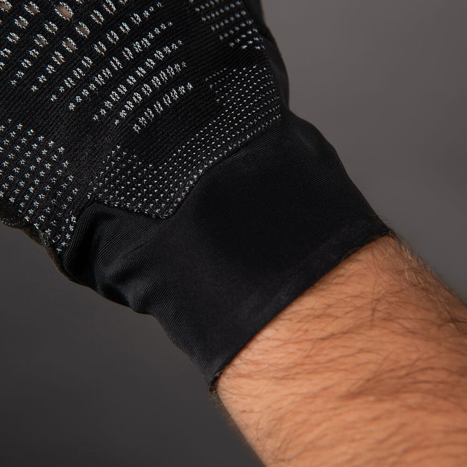 Kerékpáros kesztyű felnőtteknek Superlight fekete